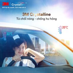 Phim cách nhiệt 3M Crystalline cho Kính Trước (Lái)